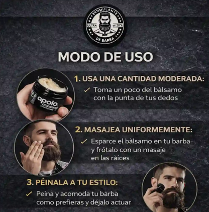 ESTIMULANTE DE BARBA APOLO