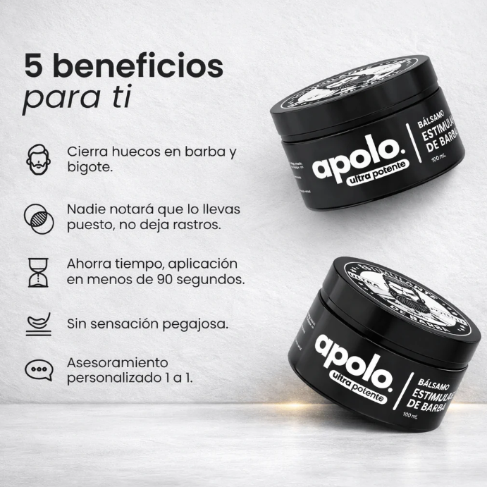 ESTIMULANTE DE BARBA APOLO