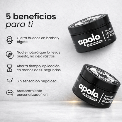 ESTIMULANTE DE BARBA APOLO