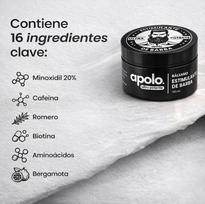 ESTIMULANTE DE BARBA APOLO