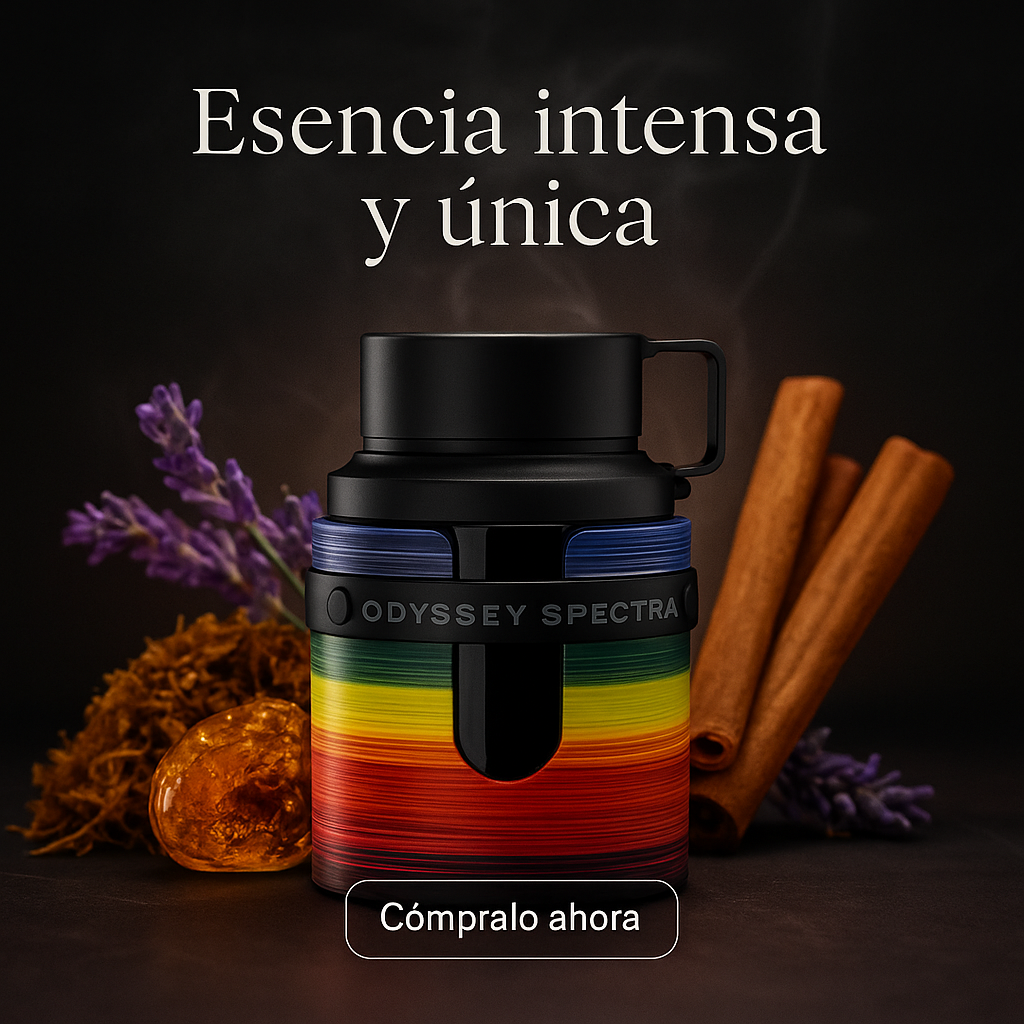 PERFUME ODYSSEY SPECTRA + PERFUMERO DE REGALO