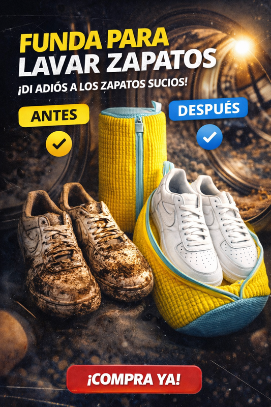 SneakWash® FUNDA PARA LAVAR ZAPATOS