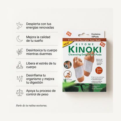 Parche KINOKI  detox