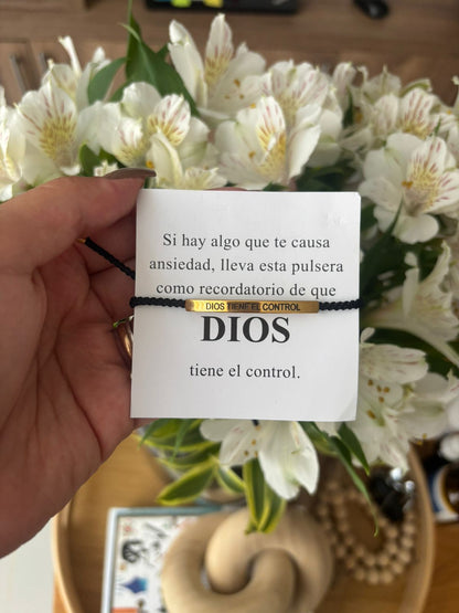 PULSERA DIOS TIENE EL CONTROL