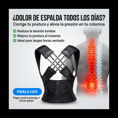 Corrector de Postura Ajustable Trenza