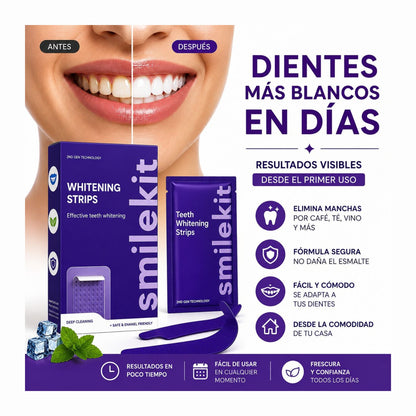 SMILEKIT CINTAS BLANQUEADORAS