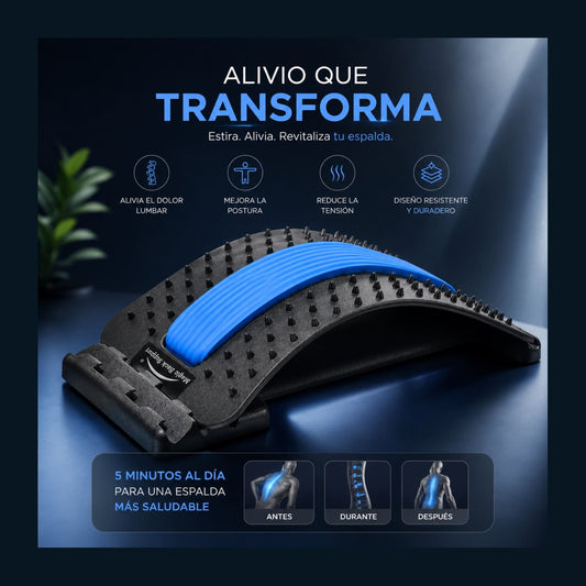 Estiramiento De Espalda Y Soporte Lumbar