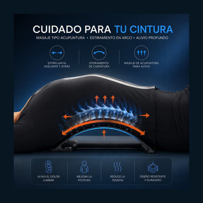 Estiramiento De Espalda Y Soporte Lumbar