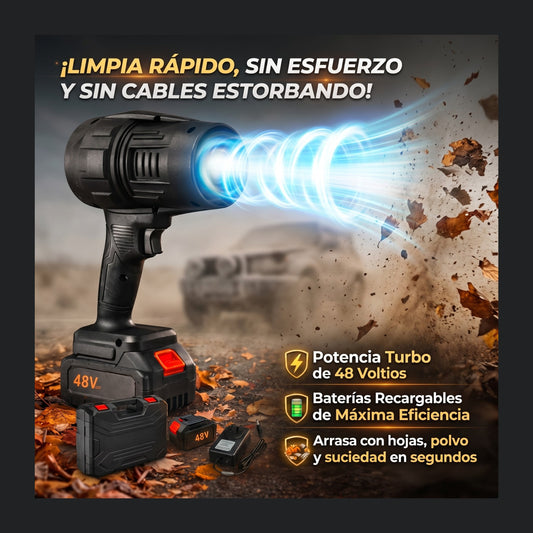 Soplador En Seco Ultra Potente Recargabl
