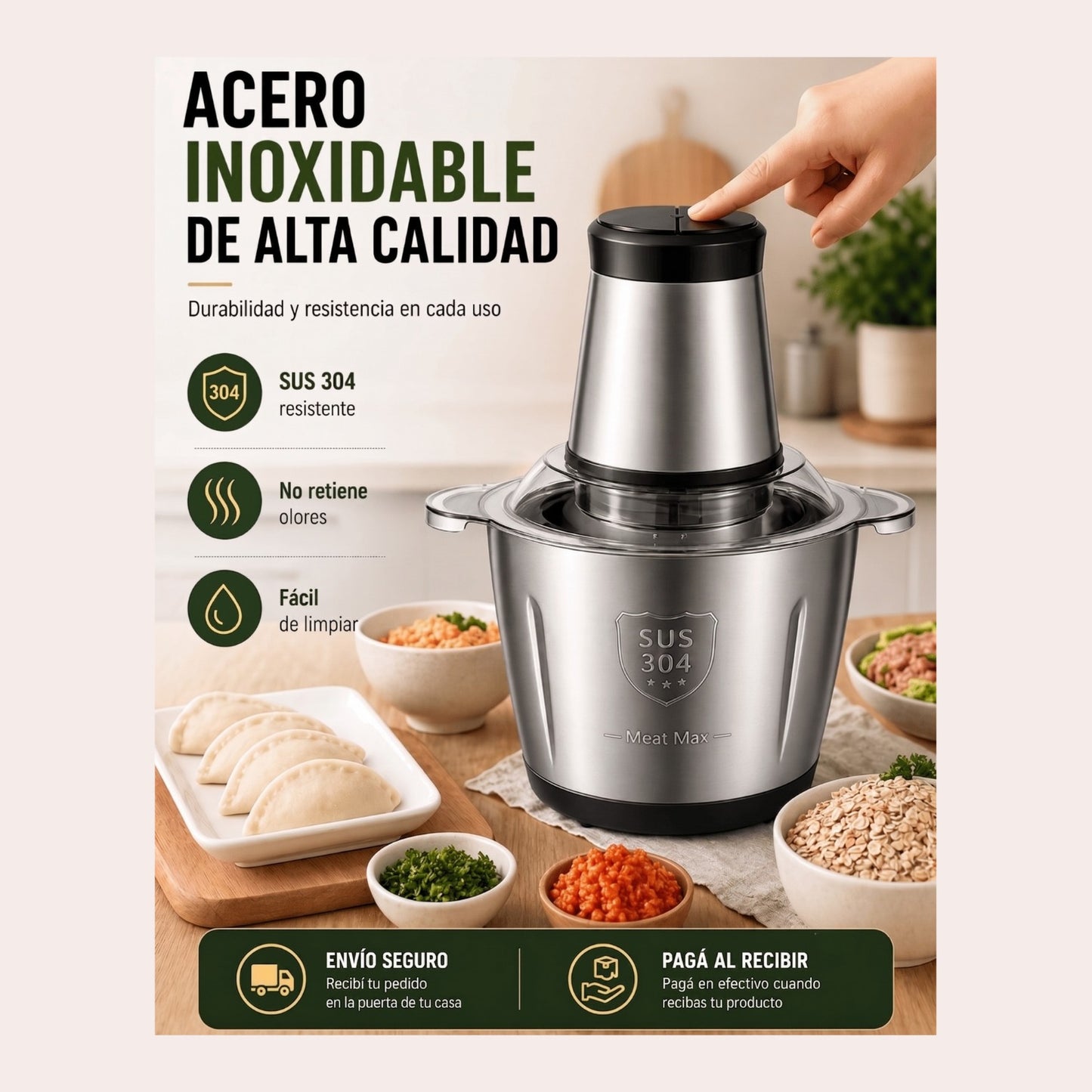 Procesador de Alimentos Multifuncional