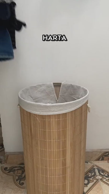 CESTA ORGANIZADORA DE ROPA 2 EN 1